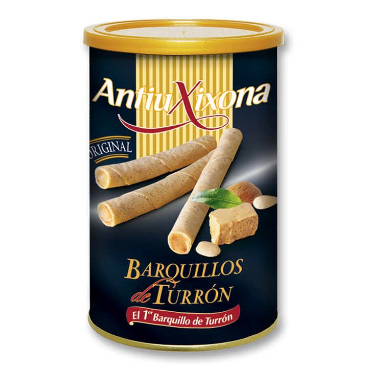 AntiuXixona Barquillos de Turrón - Nougat Wafer Sticks