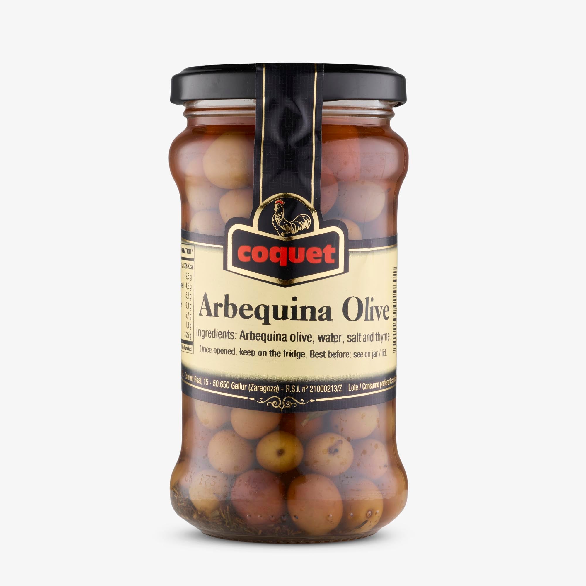 Coquet Arbequina Olives