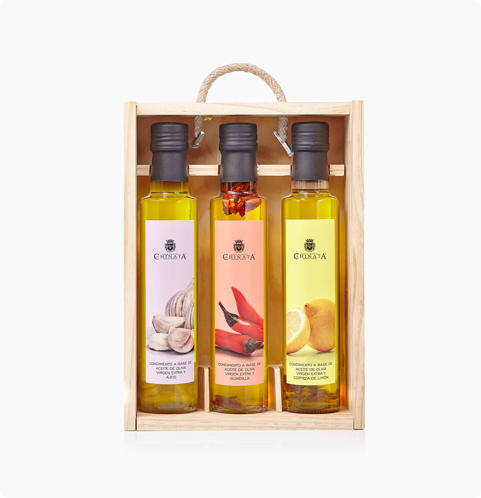 La Chinata Case of Flavoured Extra Virgin Olive Oil