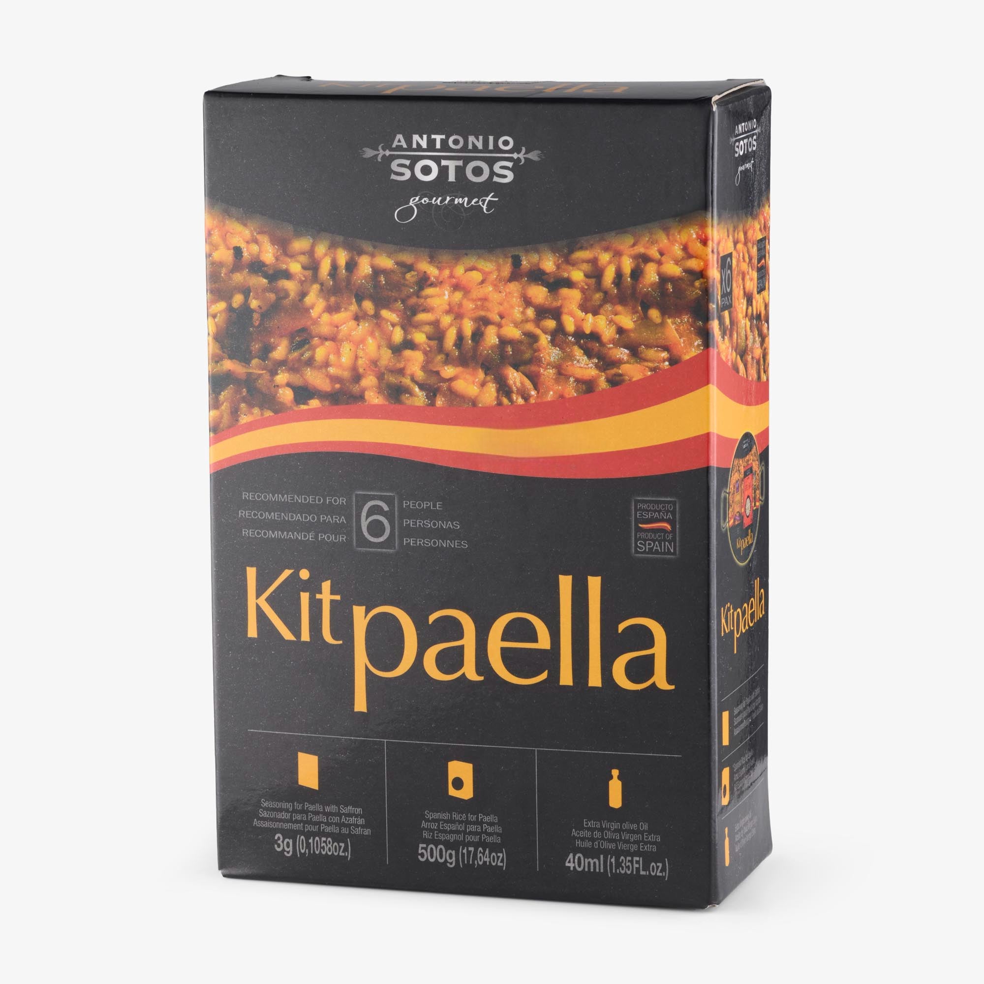 Antonio Sotos Paella Ingredients Kit for 6