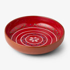Regas Red Decorated Bowl