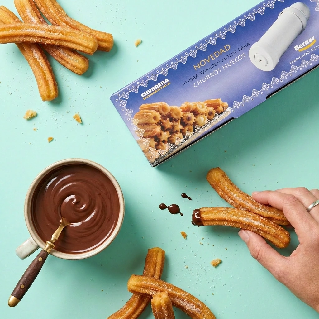Bernar Churro Maker with hollow attachment