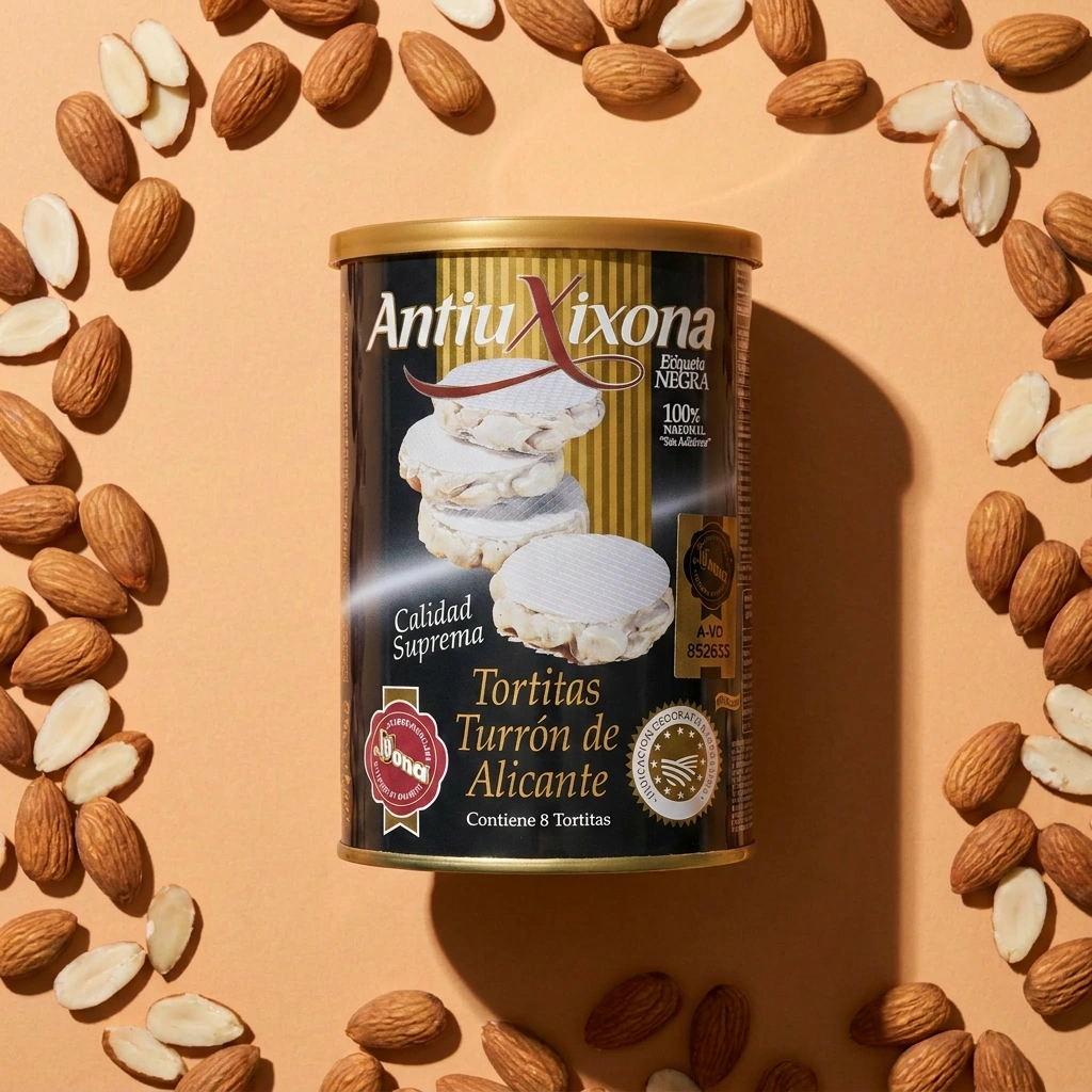 AntiuXixona Tortitas de Turrón - Nougat Mini Rounds