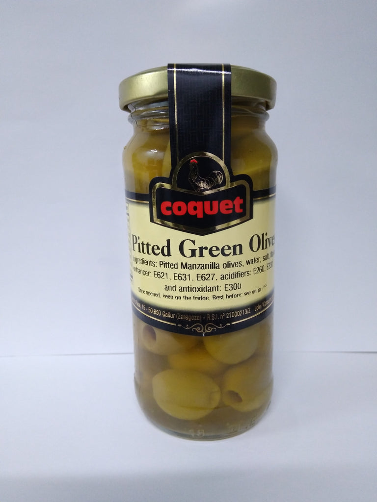 Coquet Green Manzanilla Olives Pitted
