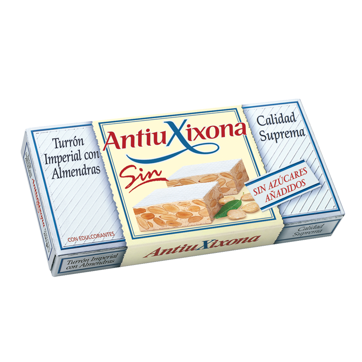 AntiuXixona Hard Nougat with Almonds - No Sugar Added